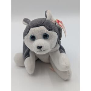 Vintage Ty Beanie Baby Nanook the Husky Plush Toy Stuffed Animal